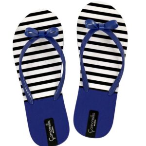 Infradito righe blu