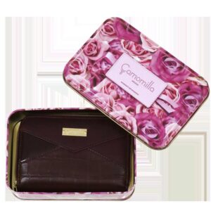 Portafoglio Zip S Carrie Burgundy