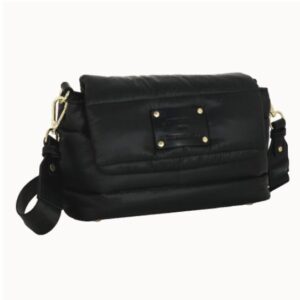Borsa a Tracolla Puffy Nera