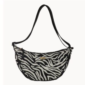 Borsa Tracolla Zebra Nero