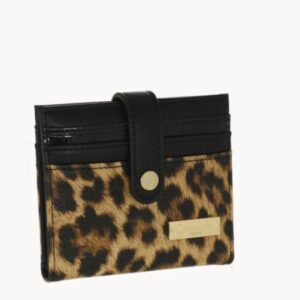 Portacarte Chic Jungle Nero