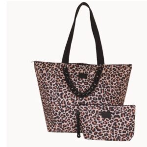 Borsa Mare L+Busta Catena Leo Nero